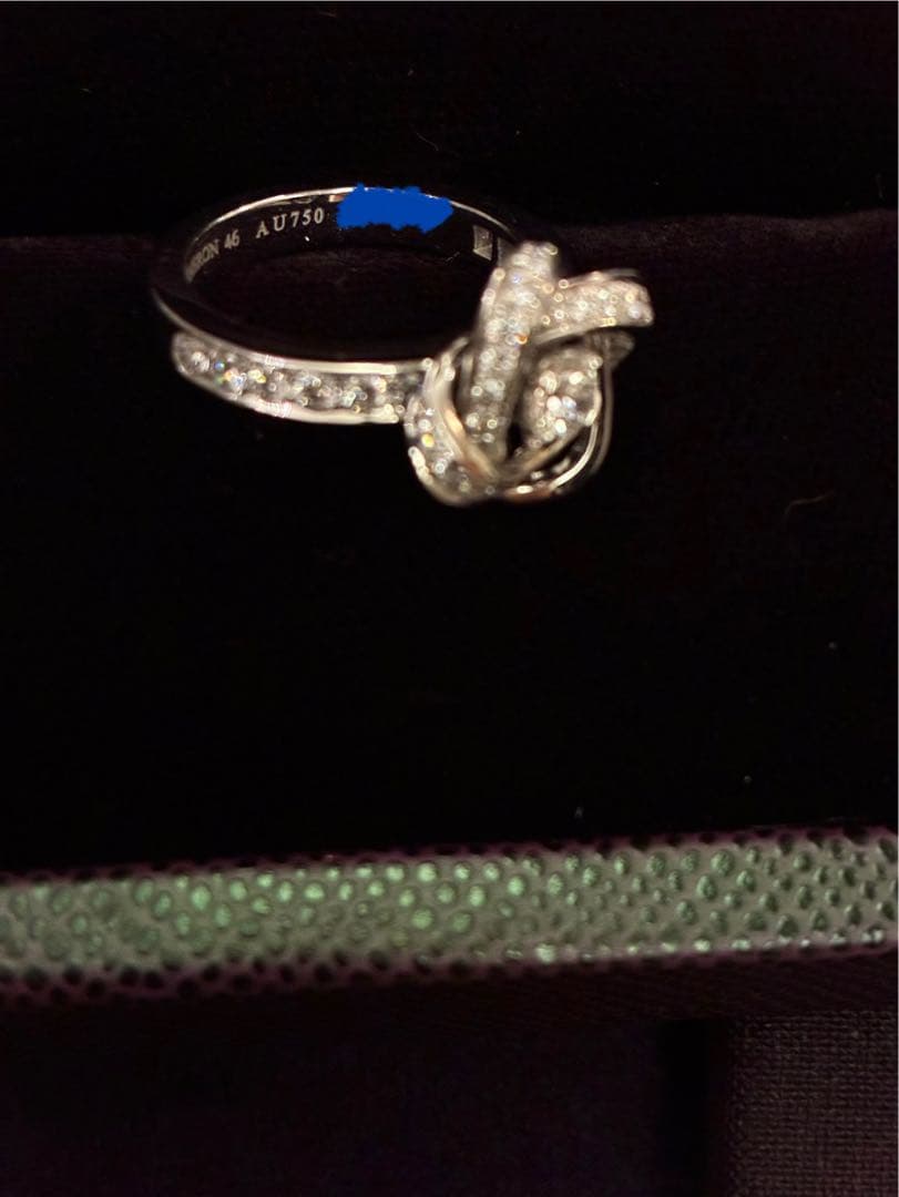 ブシュロン　ピヴォワンヌ　リング　0.2ct 46号　美品