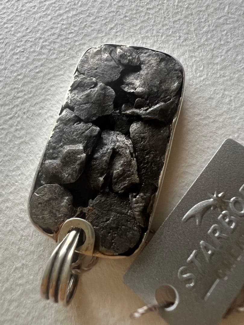 カンポデルシェロ隕石ペンダント！本物！ スターボーン社④