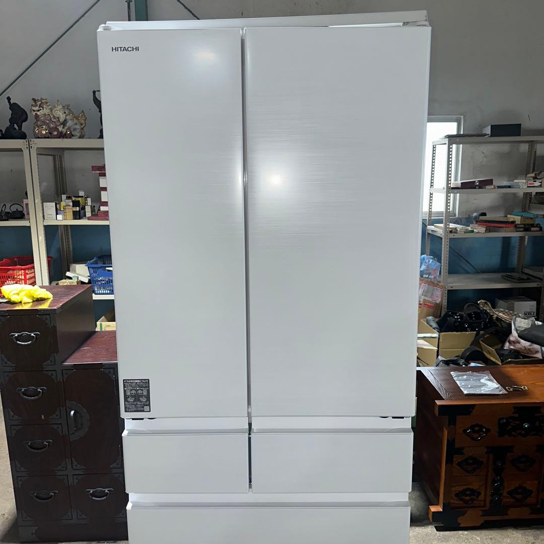 S*i様 HITACHI 冷蔵庫 ホワイト ダブルドア