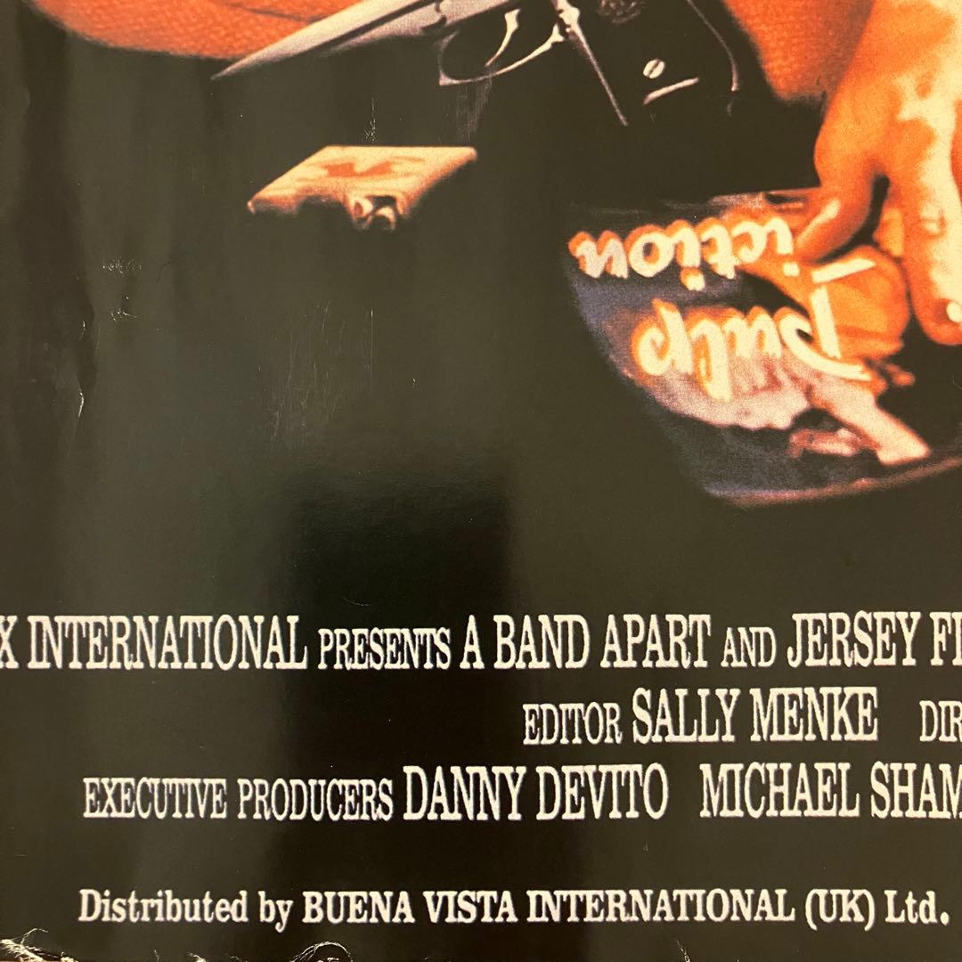 PULP FICTION ヴィンテージ・ポスター 特大 タランティーノ