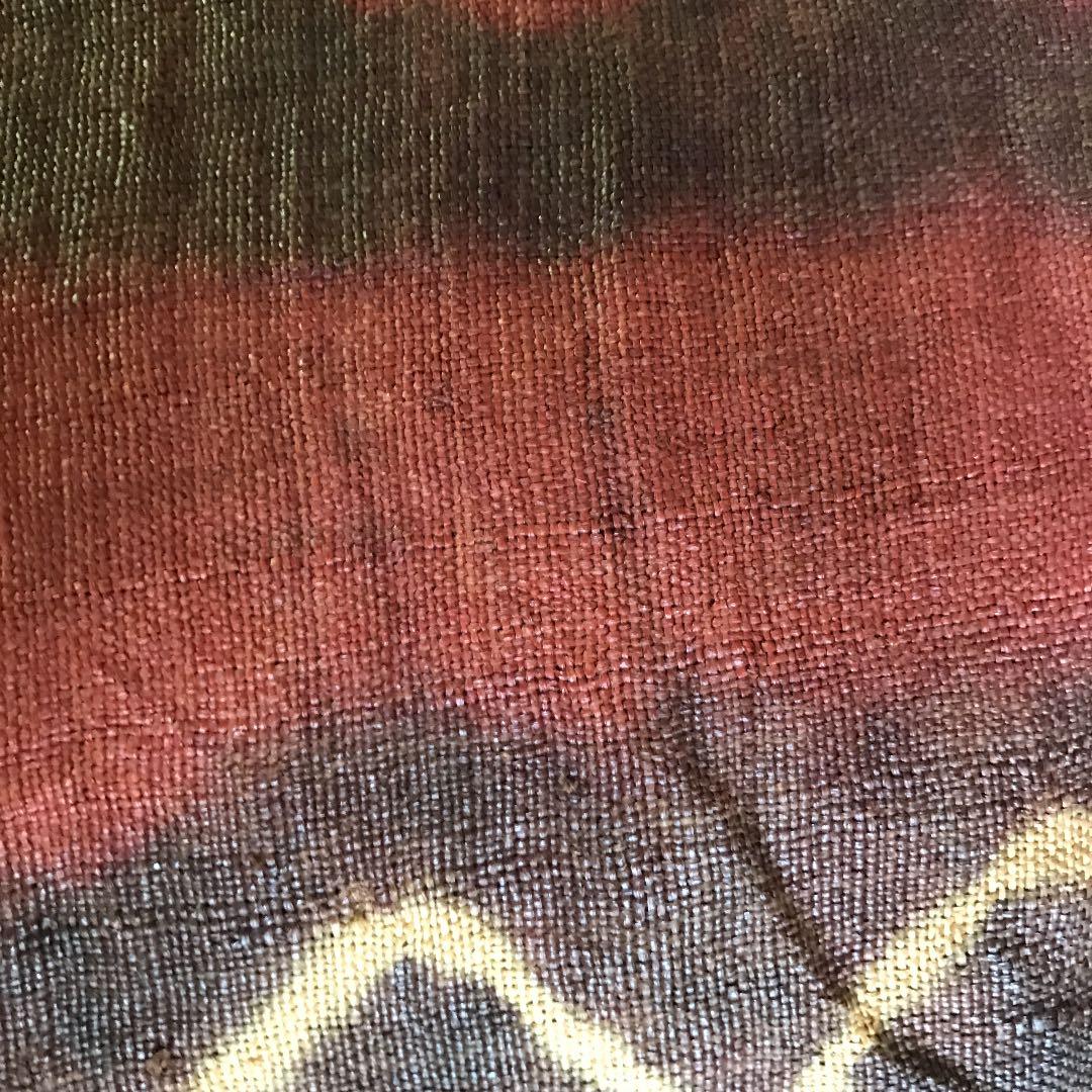 コンゴ民主共和国　クバ王國のラフィア精霊布　【コレクターピース】