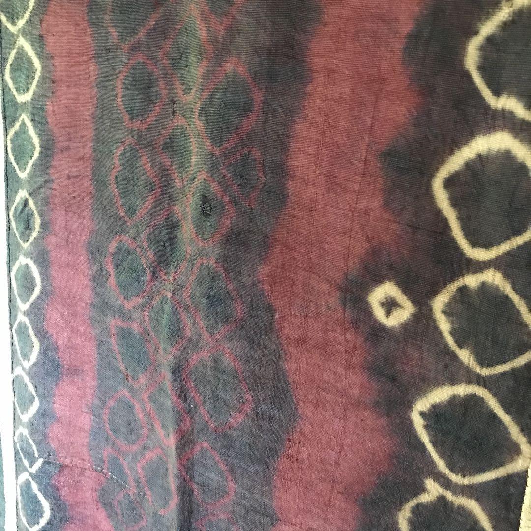 コンゴ民主共和国　クバ王國のラフィア精霊布　【コレクターピース】