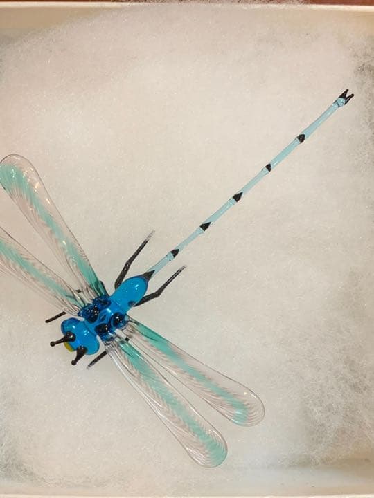 ベネチアンガラス　巨匠ヴィットリオ・コスタンティーニ　とんぼ