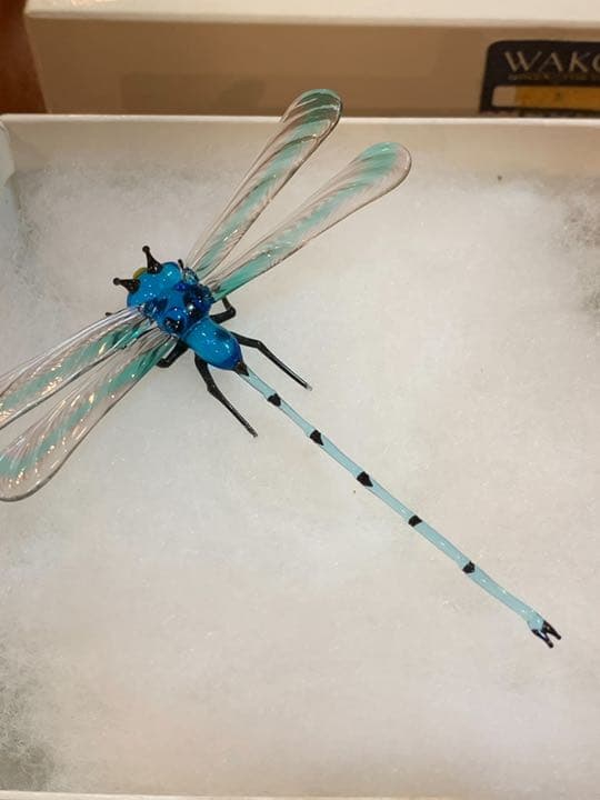 ベネチアンガラス　巨匠ヴィットリオ・コスタンティーニ　とんぼ