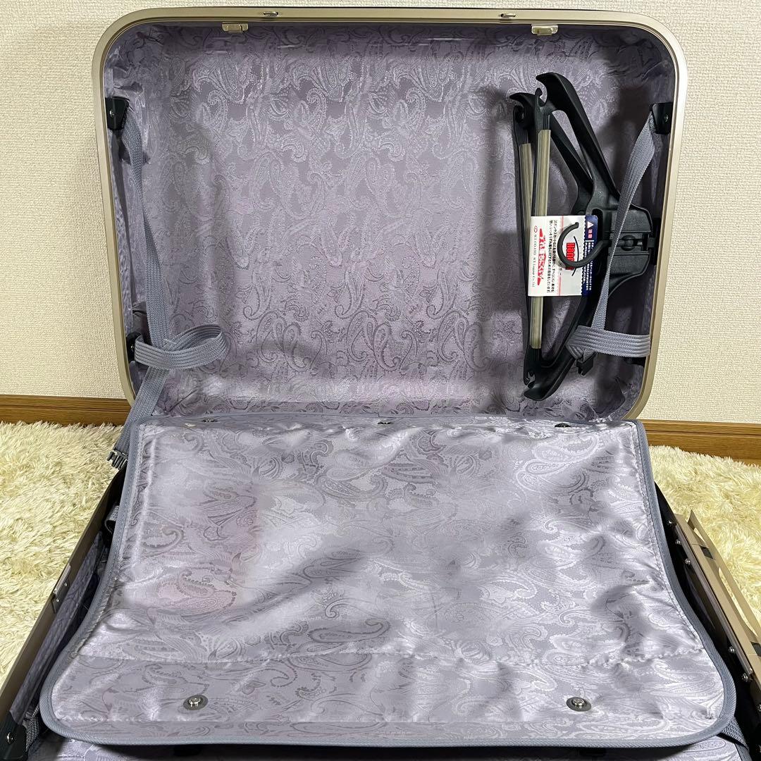 新品 未使用 保管品 サムソナイト スーツケース ペイズリー柄 大容量 旅行