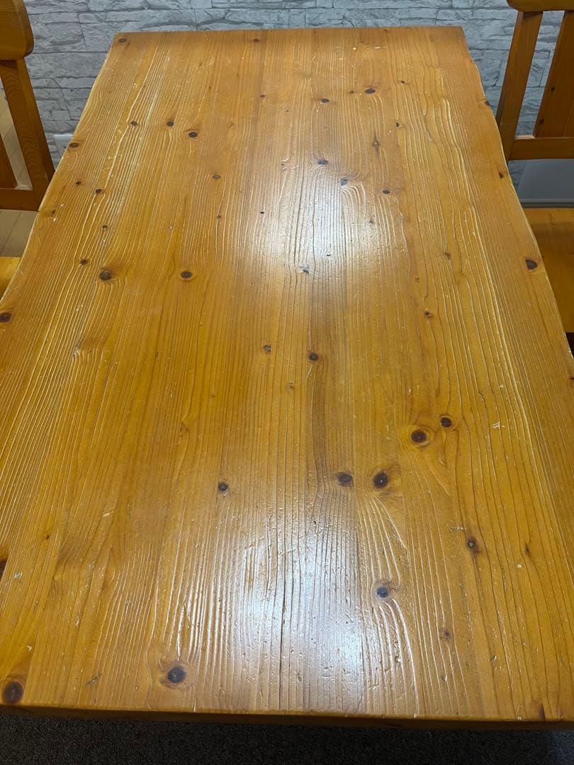 木製ダイニングテーブル セット　椅子4脚
