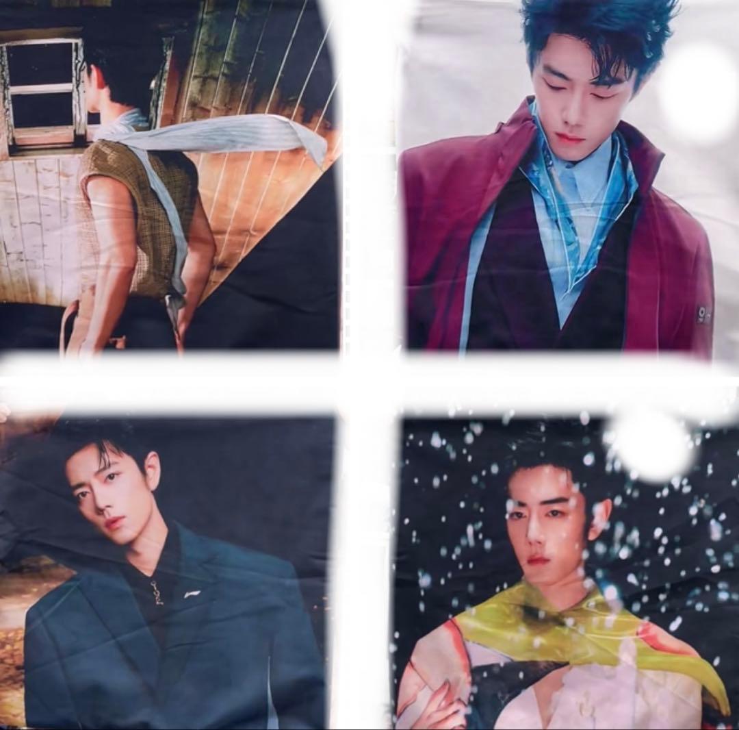 シャオジャン　肖战 2026年越し番組　ELLE雑誌　クッションカバー10点