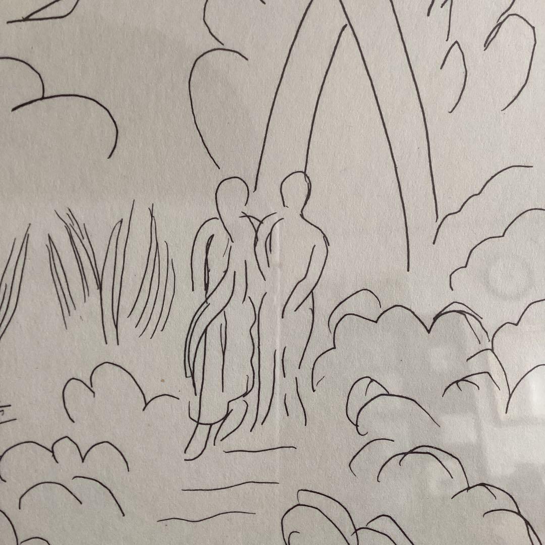 アンリマティスの絵　複製画