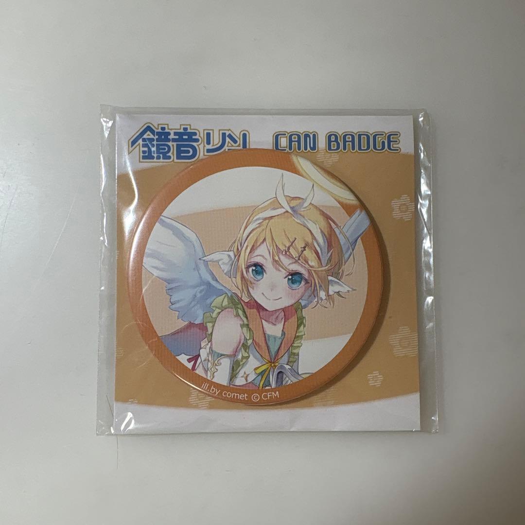 鏡音リン 缶バッジ comet イラスト