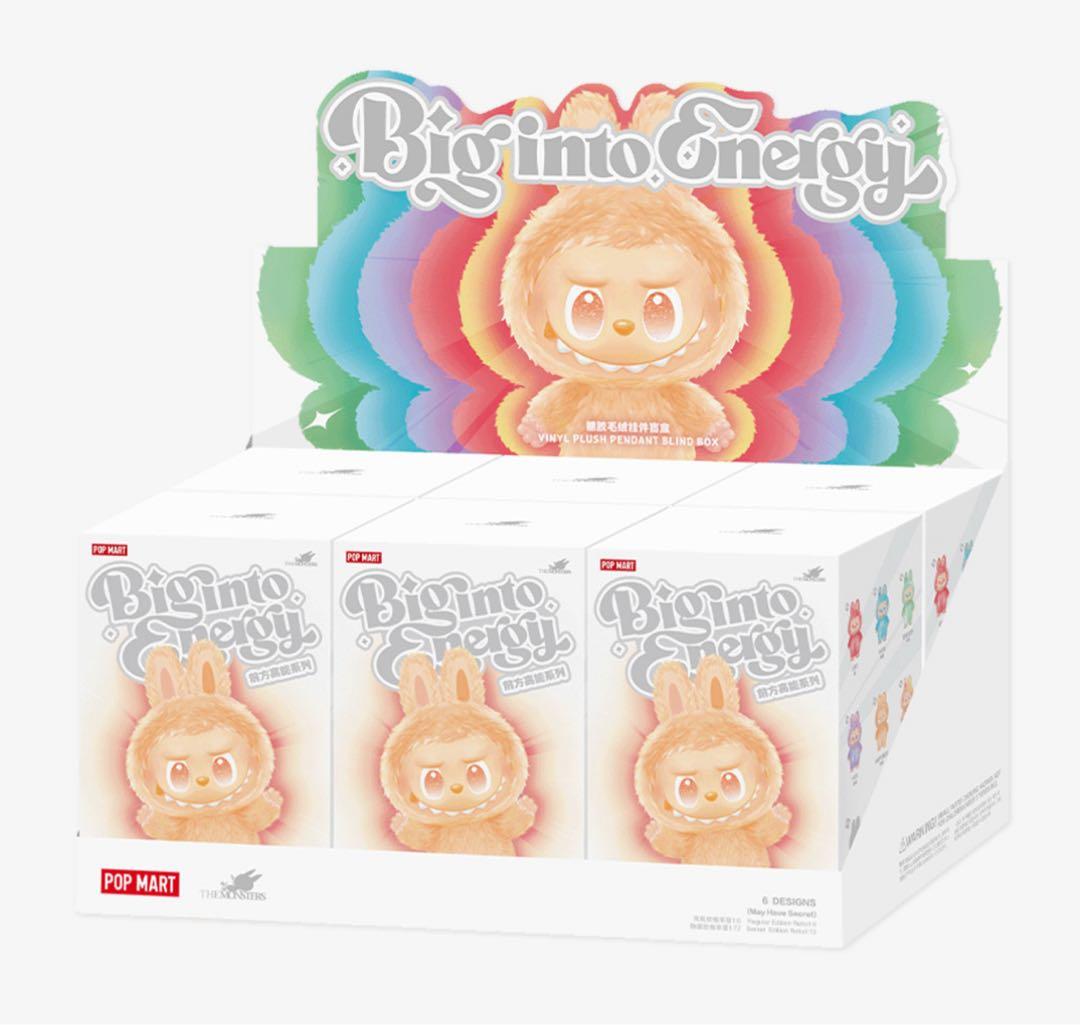 即日郵送・正規・未開ラブブ Labubu Big into Energy box