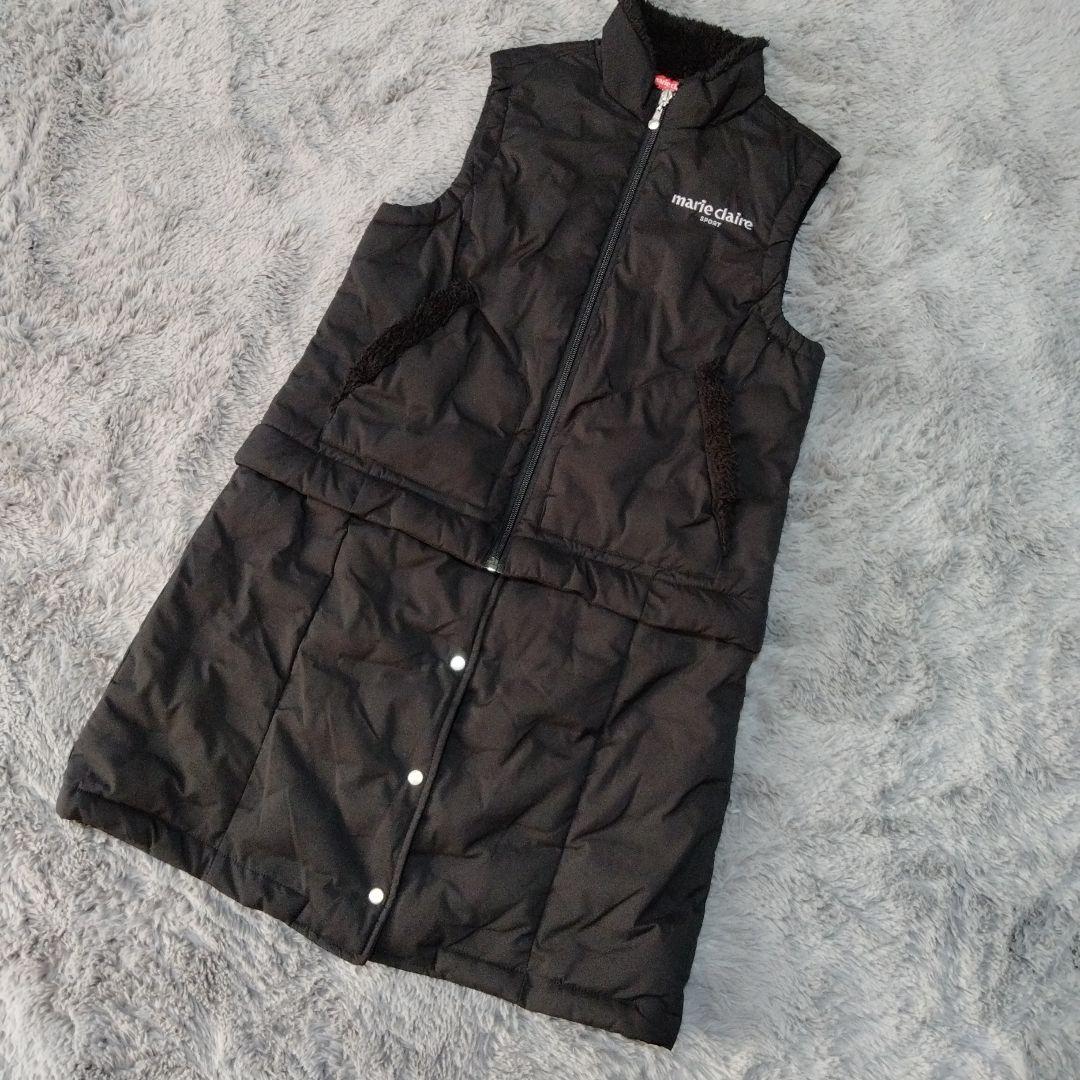 マリクレール♡2way♡中綿/ワンピース♡ベスト♡M　ゴルフ/スポーツ/テニス