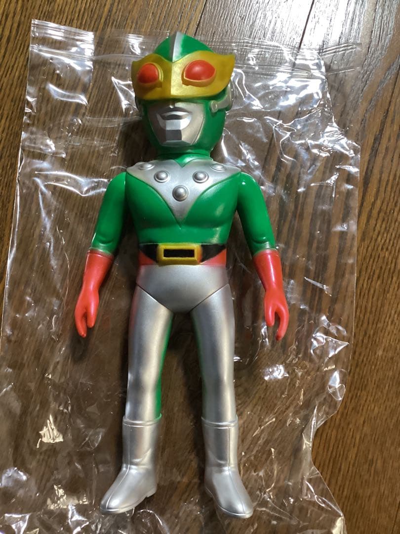 サンダーマスク　無版権品　ポピー風彩色スプレー　現状渡し　面取れ　マジュー