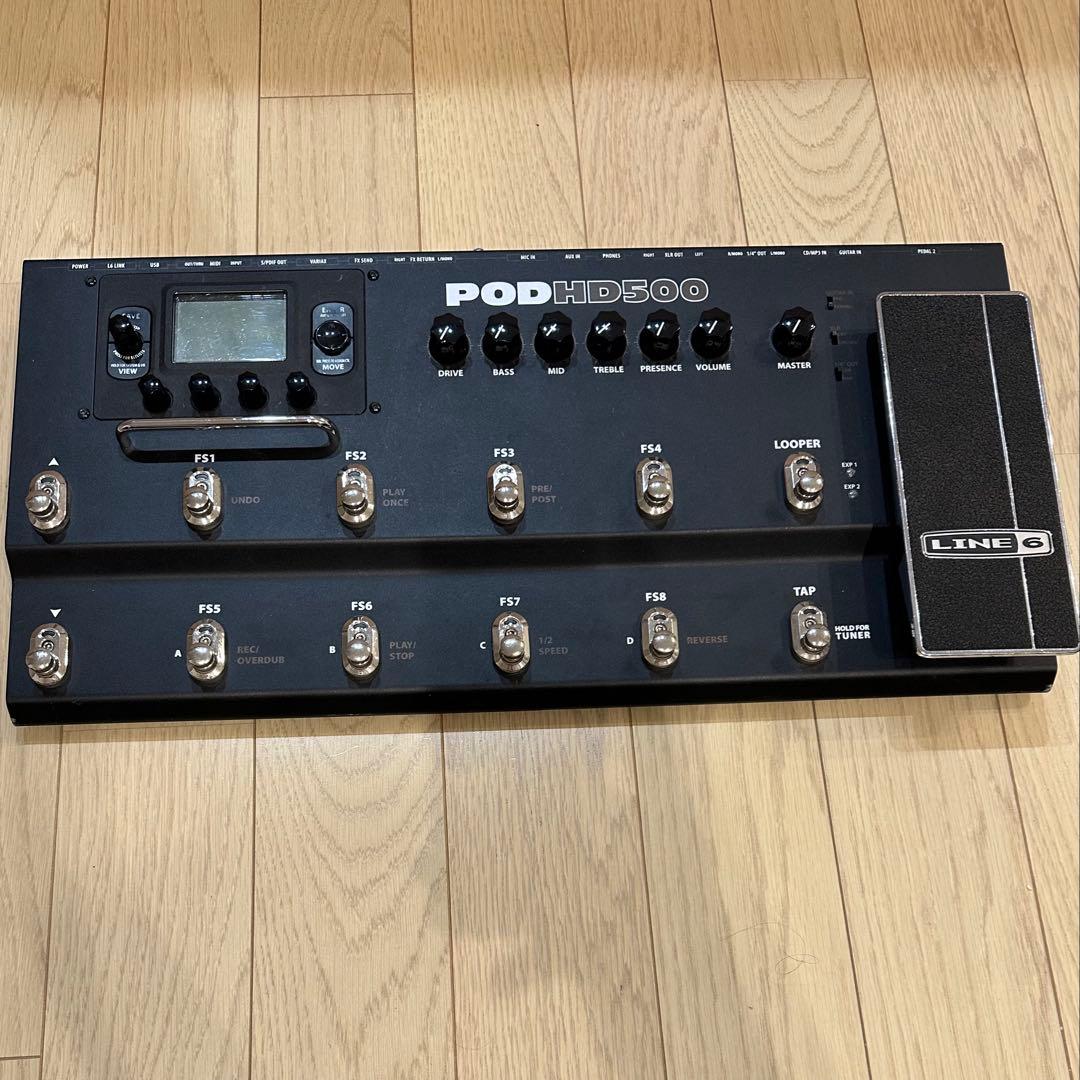 ギター LINE6 POD HD500