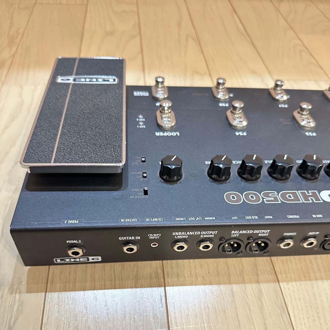 ギター LINE6 POD HD500