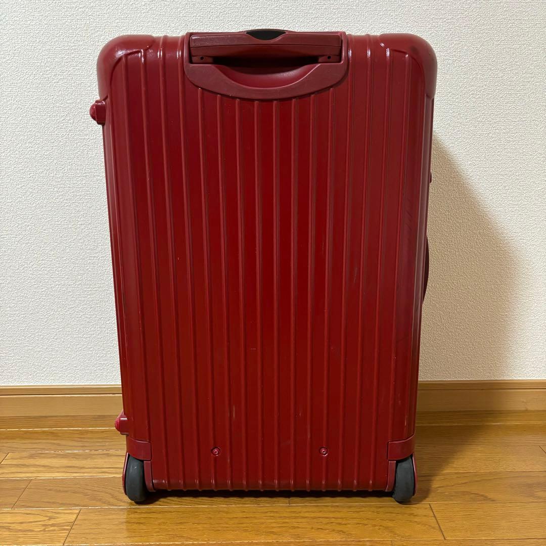 美品　RIMOWA リモワ　サルサ　レッド　キャリーケース　63L 2輪