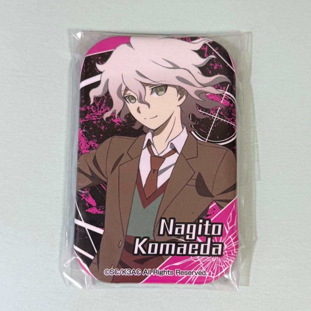 ダンガンロンパ 狛枝凪斗 まるかく 缶バッジ