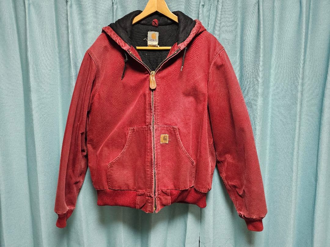 Carhartt アクティブジャケットフード付き LL　希少カラー