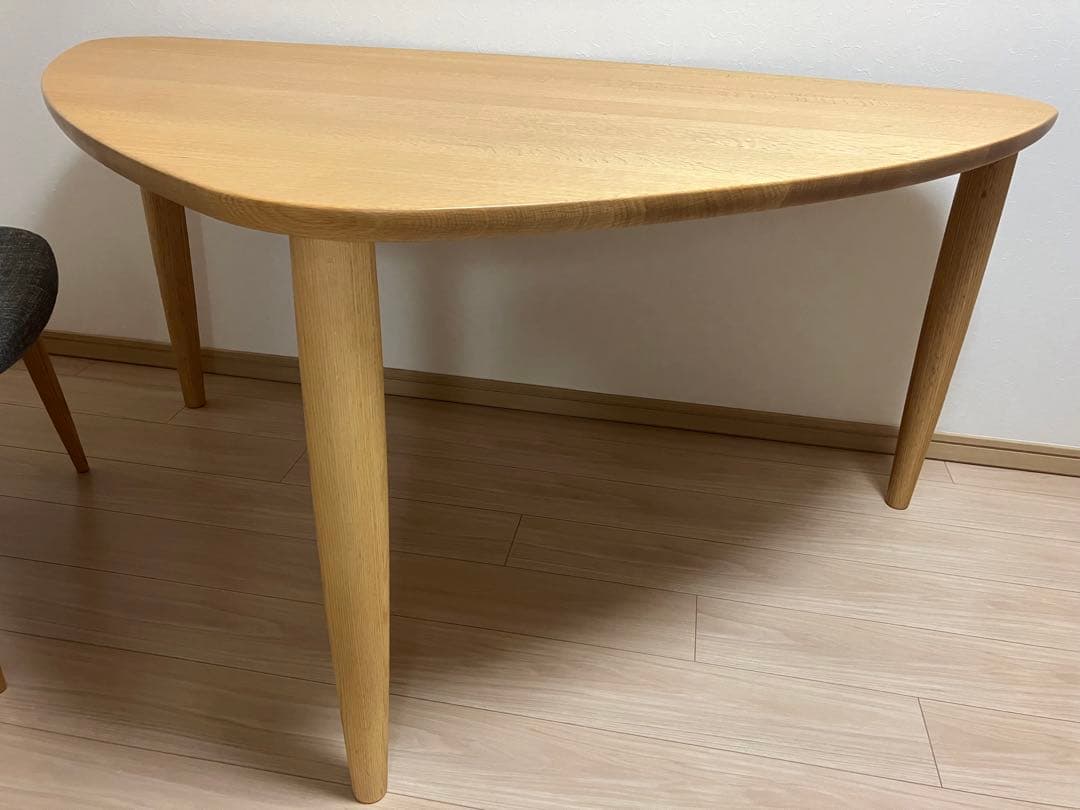 ★美品★飛騨高山の家具「柏木工（KASHIWA）」トライアングルテーブル