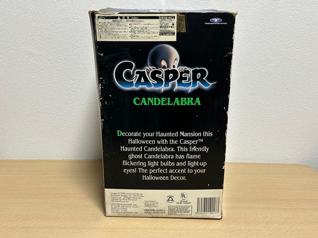 未使用品 CASPER キャスパーキャンドルホルダーライト　動作確認済