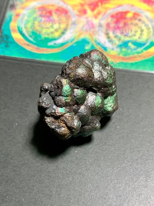 魔法聖石　虹レクライ　原石　お守り　No.4