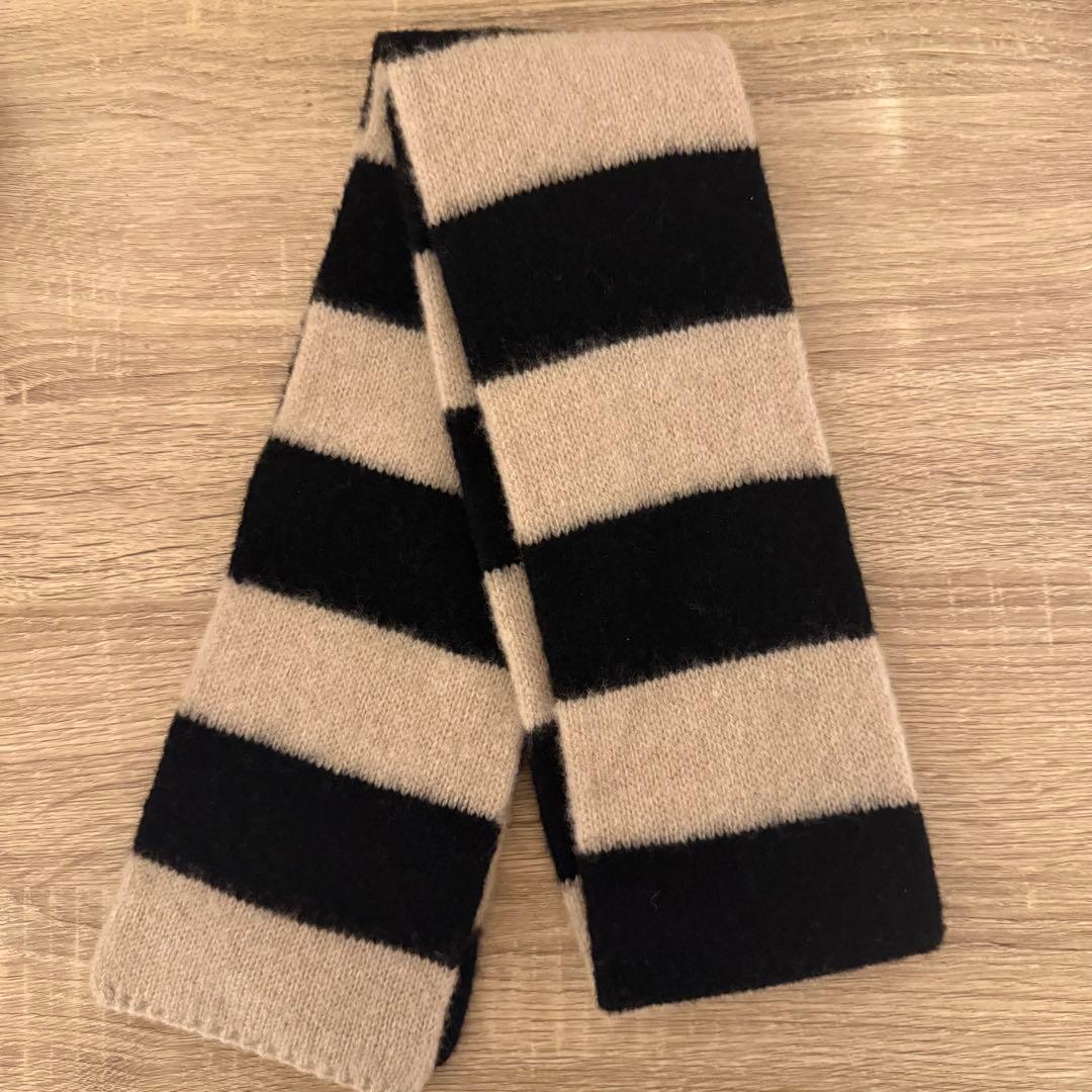 Bshop Jo Gordon ウールストライプマフラー UNISEX