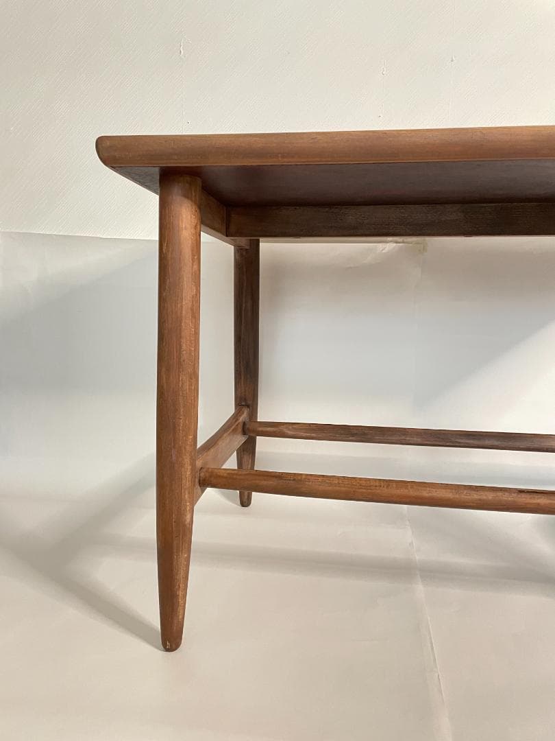 【アンティーク】　コーヒーテーブル　ブラウン　木製