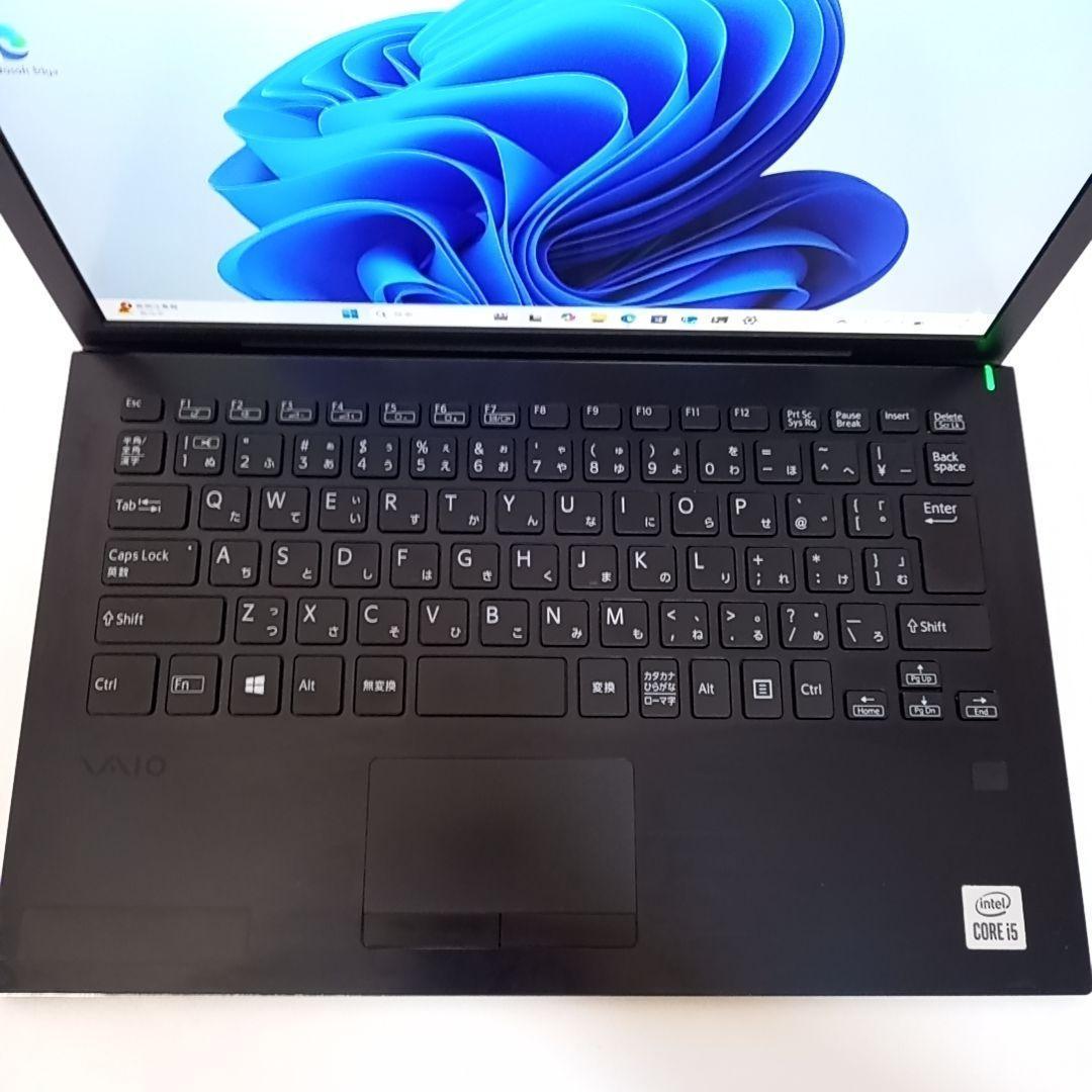 高性能VAIO ノートパソコン 13inch 持ち運びに 薄型軽量PC