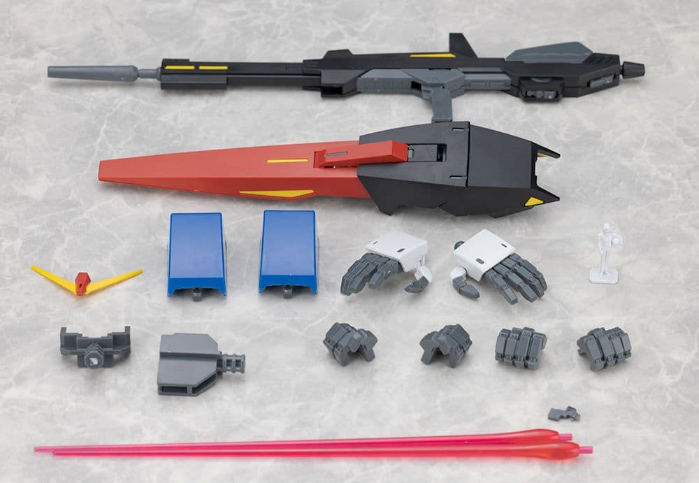 組立済ガンプラ「MGゼータガンダム　Ver.Ka」完成品　シール&全パーツ付属