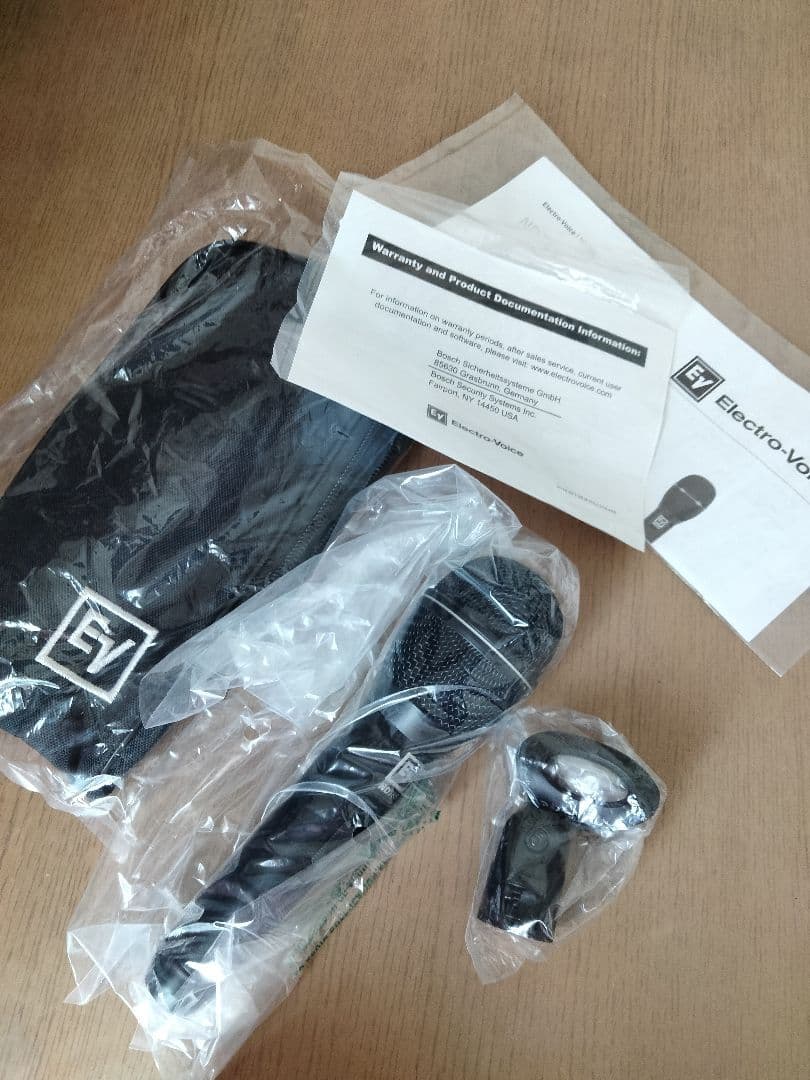 新品同様　ND76S エレクトロボイス　マイク　カラオケ　スタジオ　ライブ