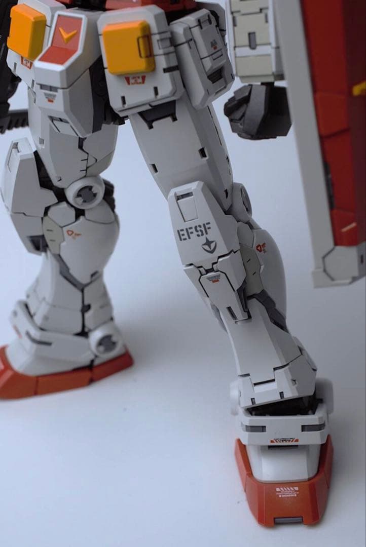 RG拡大版 1/100 RX-78 ガンダム FAT CAT 全塗装完成品 ①