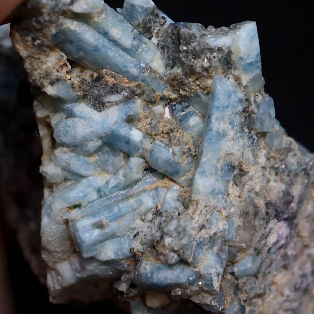 自主採掘！アクアマリン カリフォルニア179.6g AQ331 鉱物　原石天然石