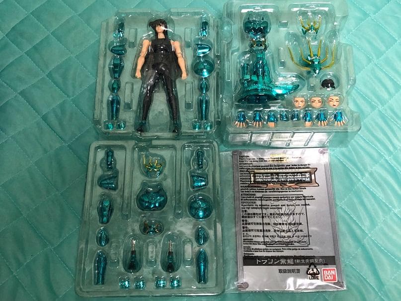 【開封品・一部欠品、変色あり】聖闘士聖衣神話EX 新生青銅聖闘士5人セット