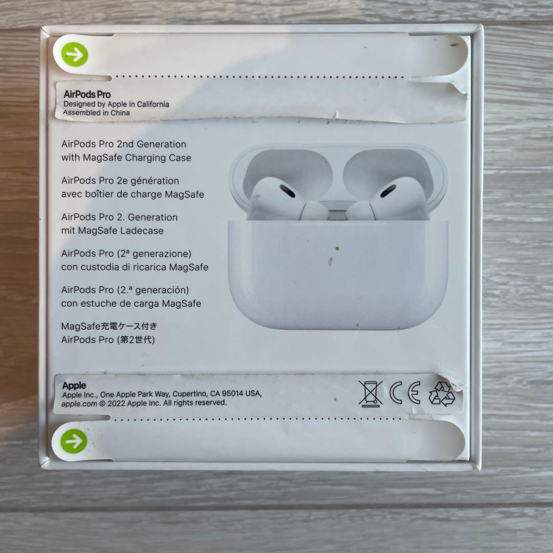 AirPods pro 2 第二世代 MQD83J/A 付属品完備 Apple