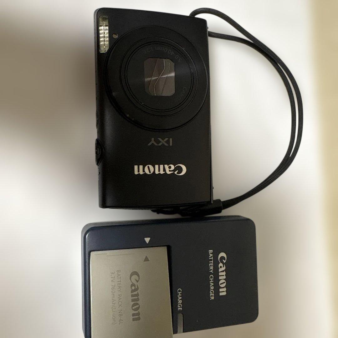 デジタルカメラ　Canon IXY キャノン　イクシー　600F ブラック　黒