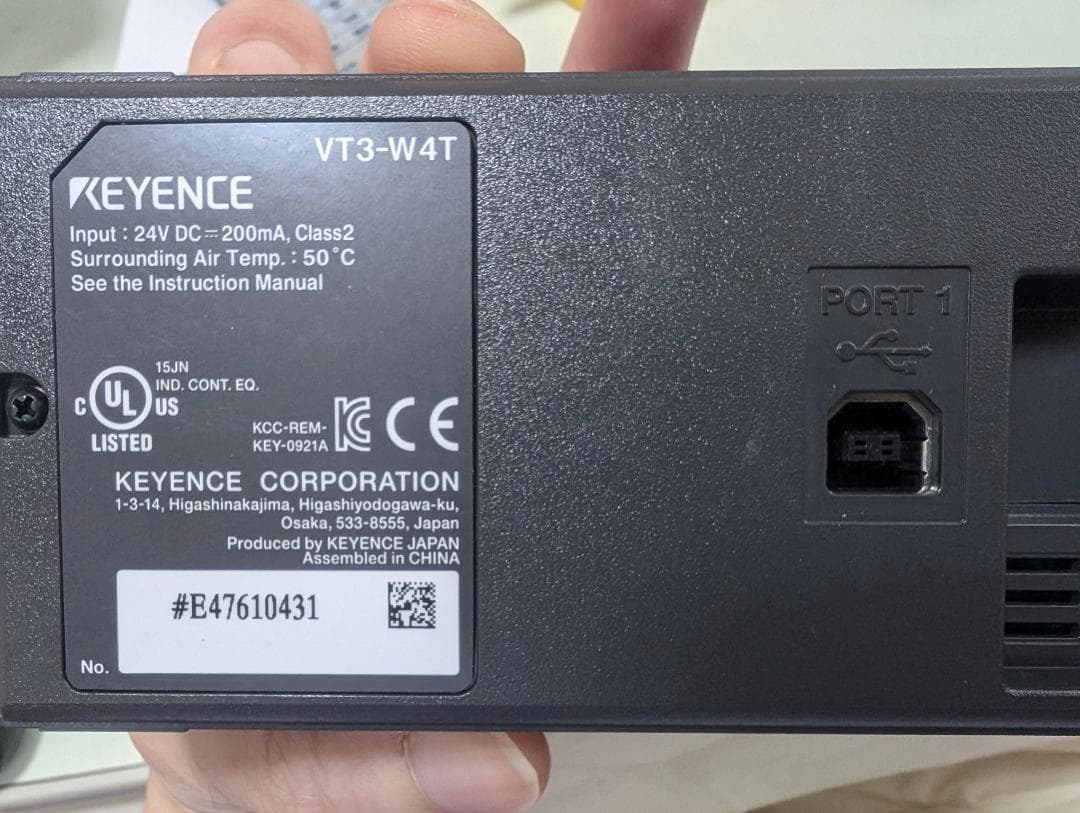 ★Keyence VT3-W4T タッチパネル★