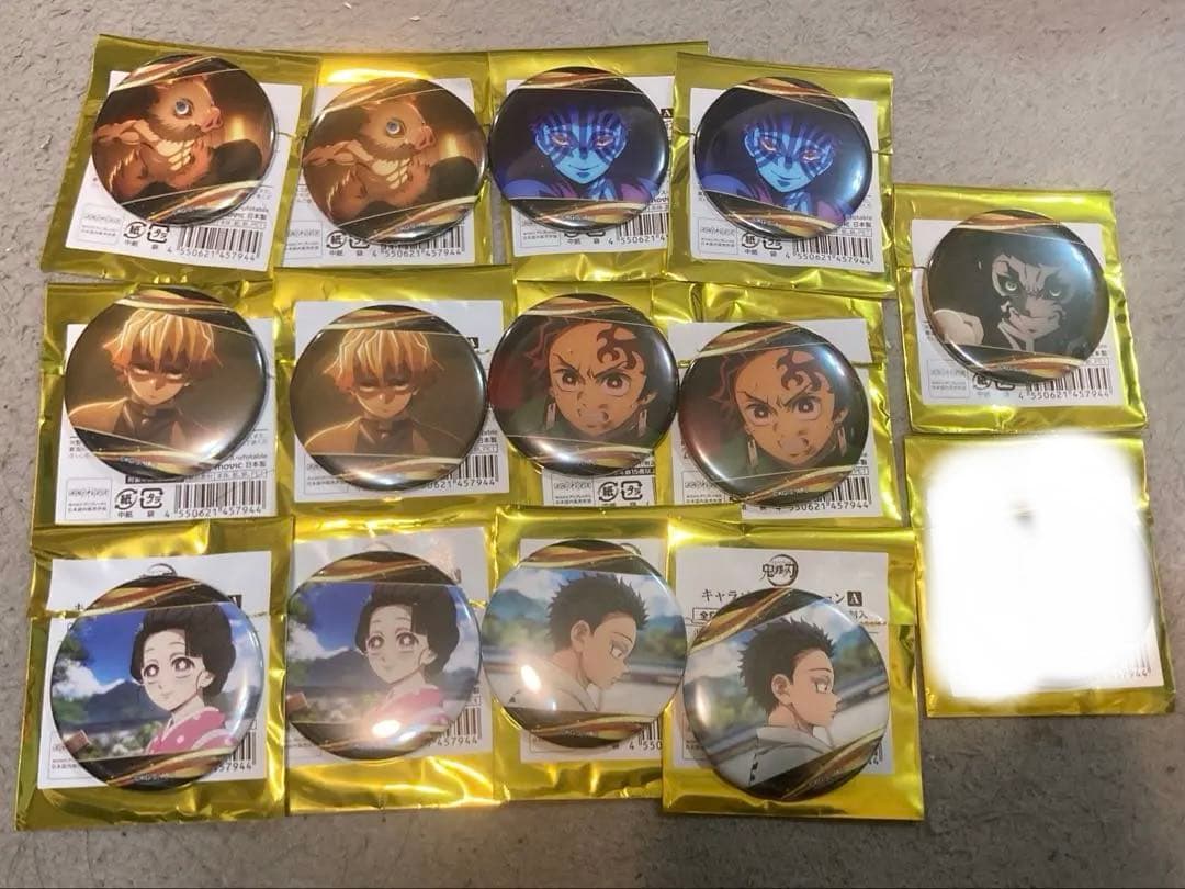 鬼滅の刃 キャラバッジコレクションA まとめ売り