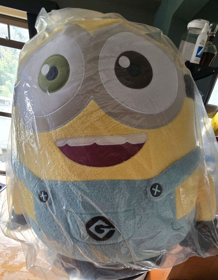 【新品未使用】ミニオンぬいぐるみ 超特大ボブ