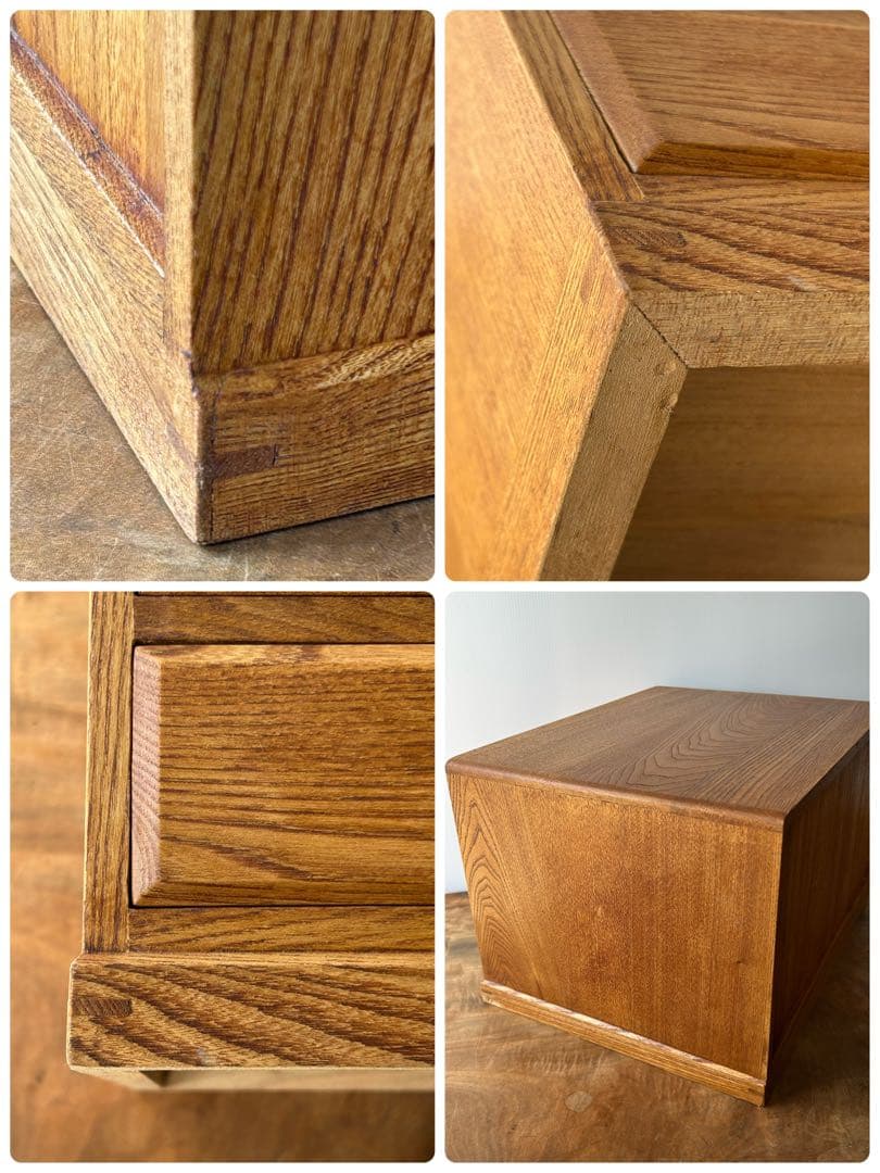 ヴィンテージ　3杯小引き出し　レターケース　古道具　ドロワー　抽斗 収納