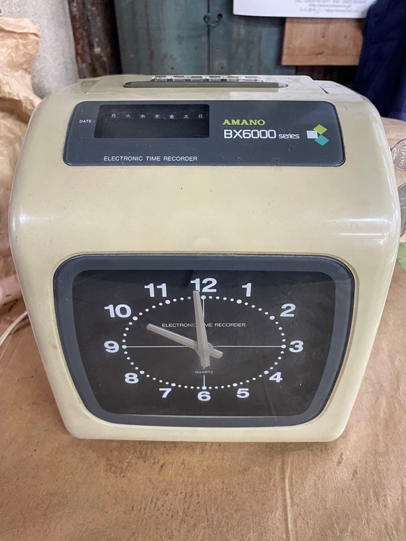 AMANO BX6000シリーズ 電子タイムレコーダー