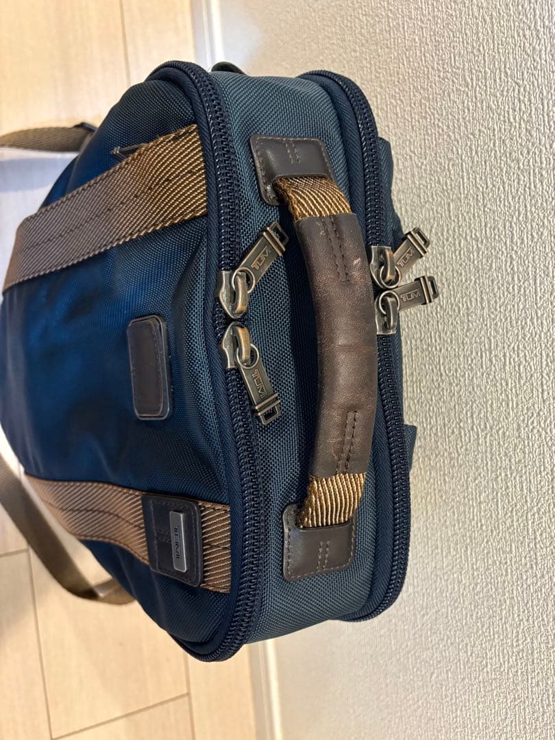 【TUMI】ネイビー ビジネスバッグ