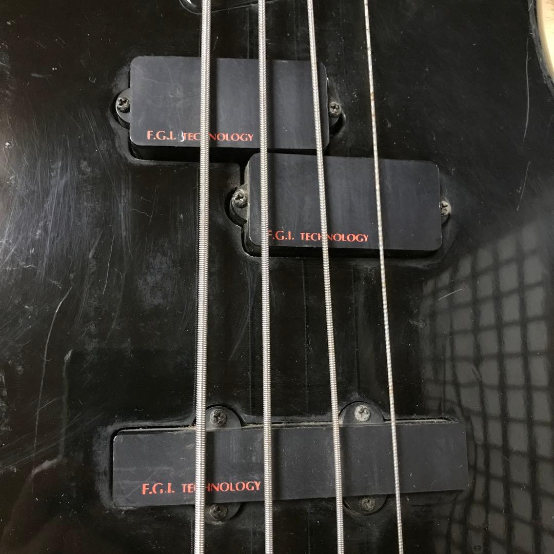 FERNANDES エレキベース 黒 4弦