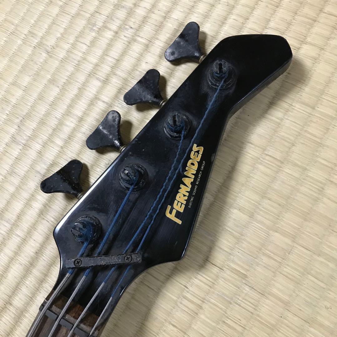 FERNANDES エレキベース 黒 4弦