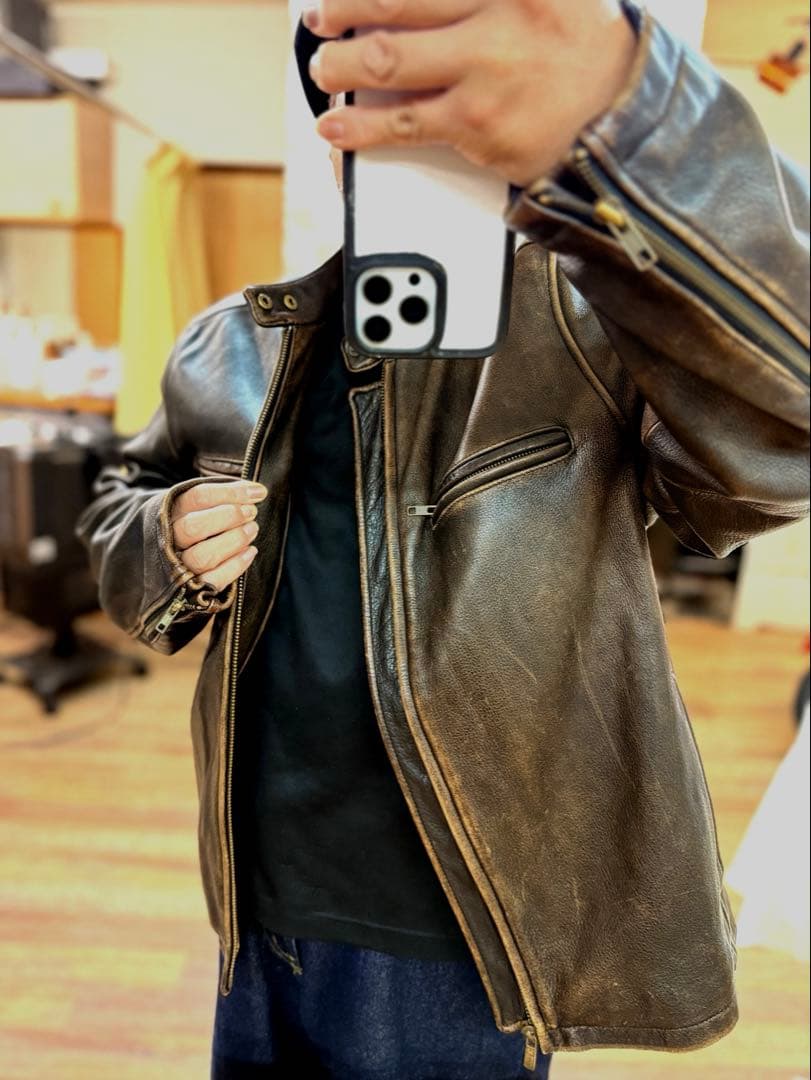 最終価格Wilsons Leather M.JULIAN ライダース