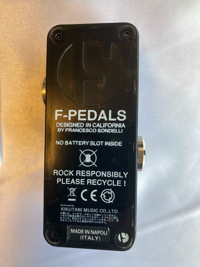 F-PEDALS Edstortion Lite 監修-Eddie Kramer