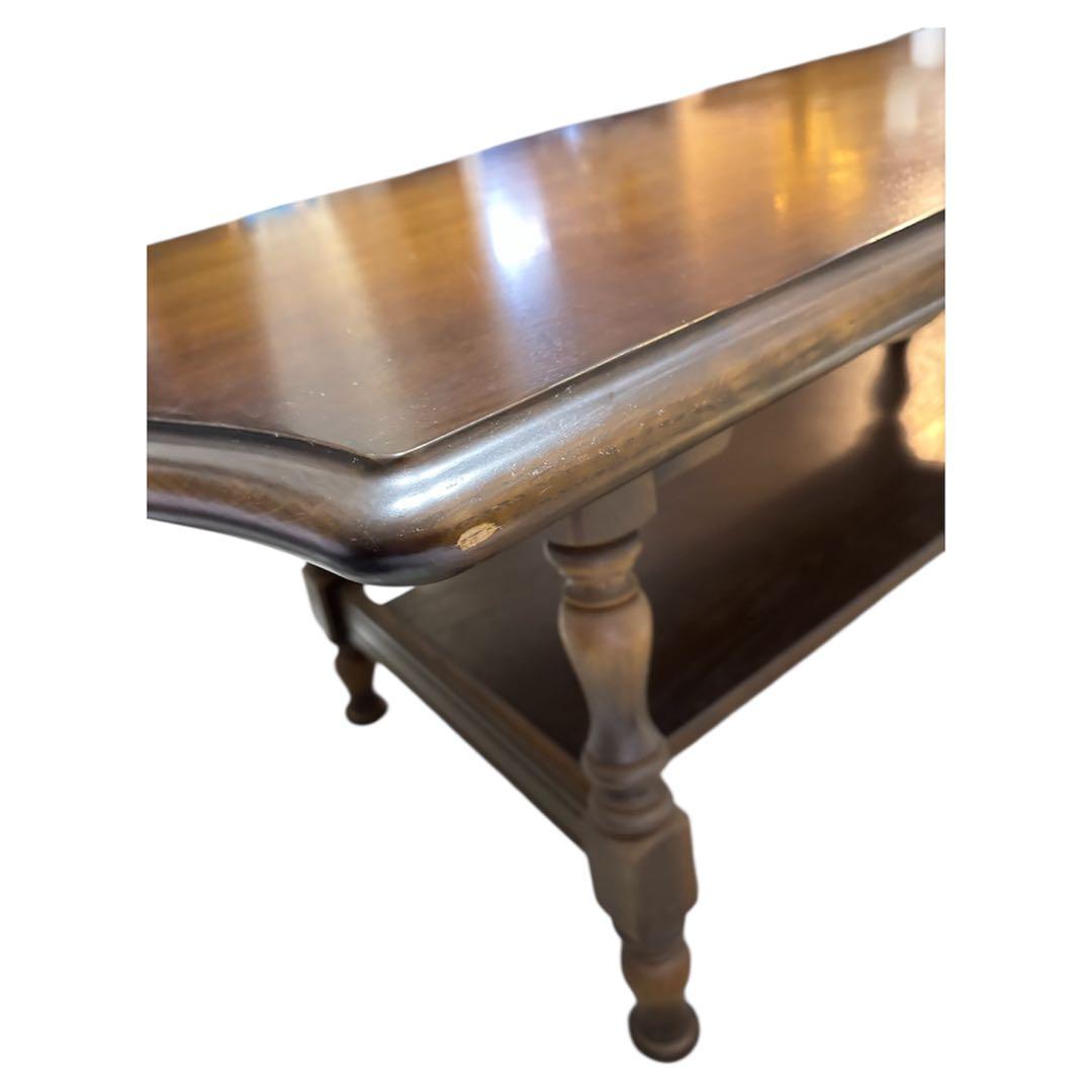 美品❣️飛騨産業 キツツキマーク センターテーブル アンティーク レトロ