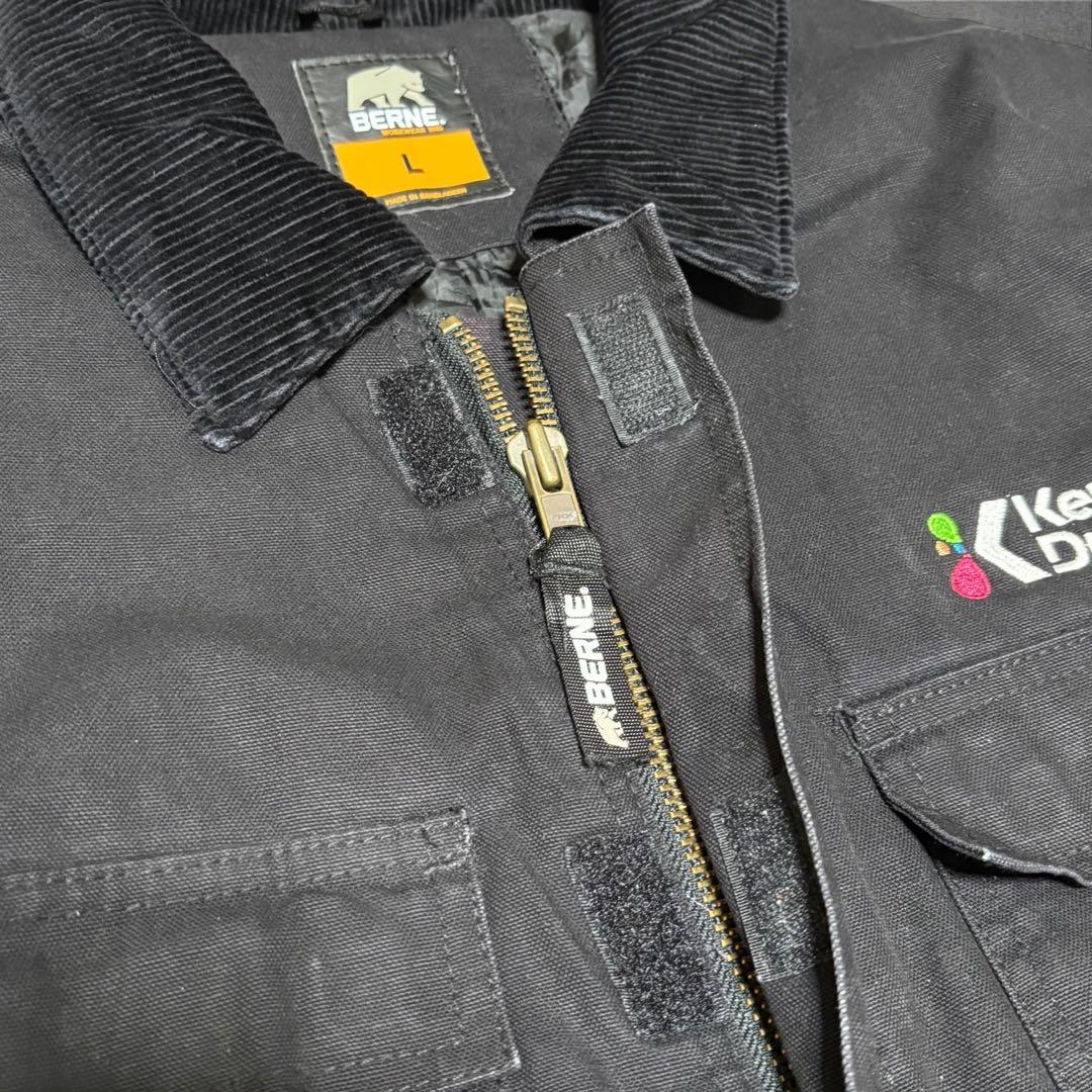 激レア 企業ロゴ Berne Workwear Keurig Dr Pepper