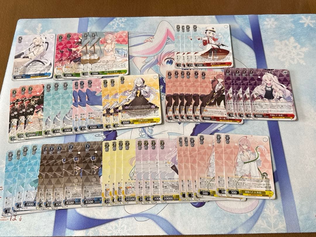 ブルーアーカイブ　まとめ売り　ヴァイスシュヴァルツ