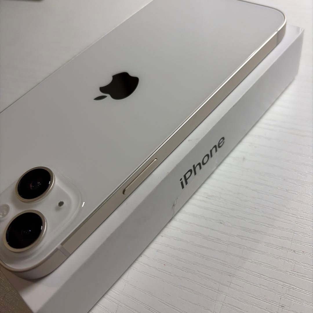iPhone 14 Plus 128GB スターライト SIMフリー 極美品