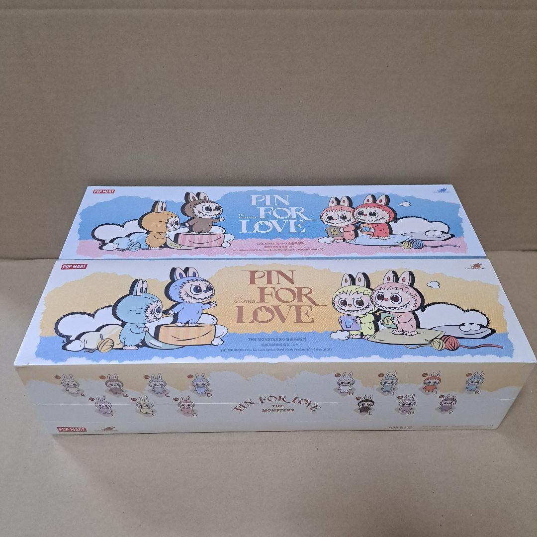 PIN FOR LOVE ラブブ ぬいぐるみ ペンダント アソートBOX
