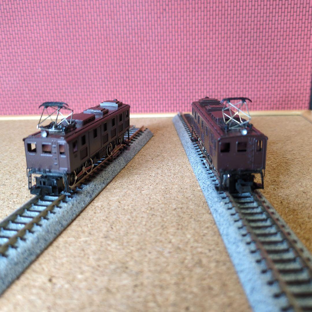 ワールド工芸　Nゲージ　ED42完成品Ｍ+Ｔ2両セット